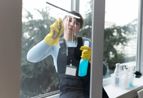 Nettoyage de vitres intérieures et extérieures à Râches